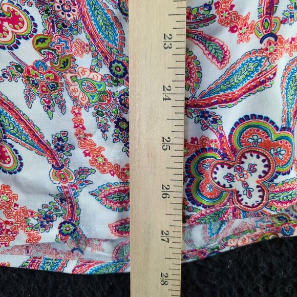 Ava Christine Womens Tank Top Multi-Color Size Small 100% Rayon Sleeveless - Picture 4 of 12